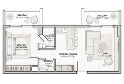 1 bedroom apartment